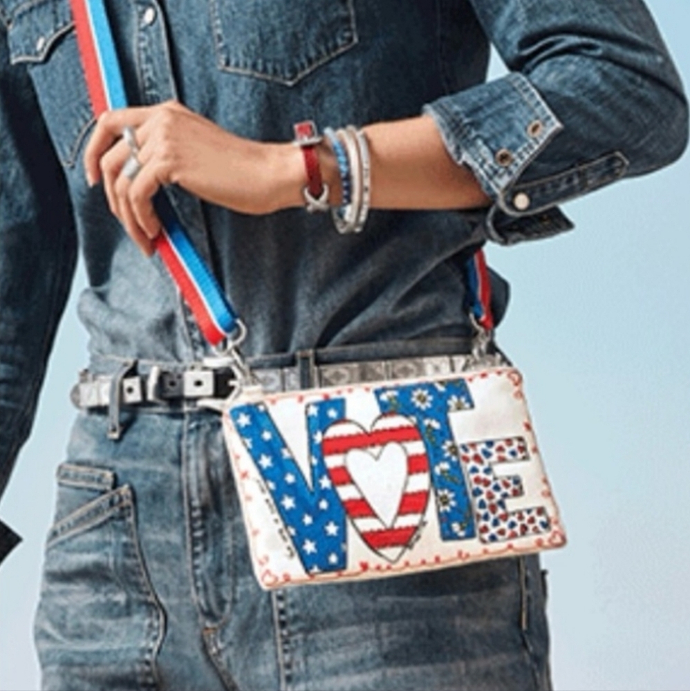 NEW BRIGHTON Election Day 2024 Canvas Crossbody, MSRP: $98